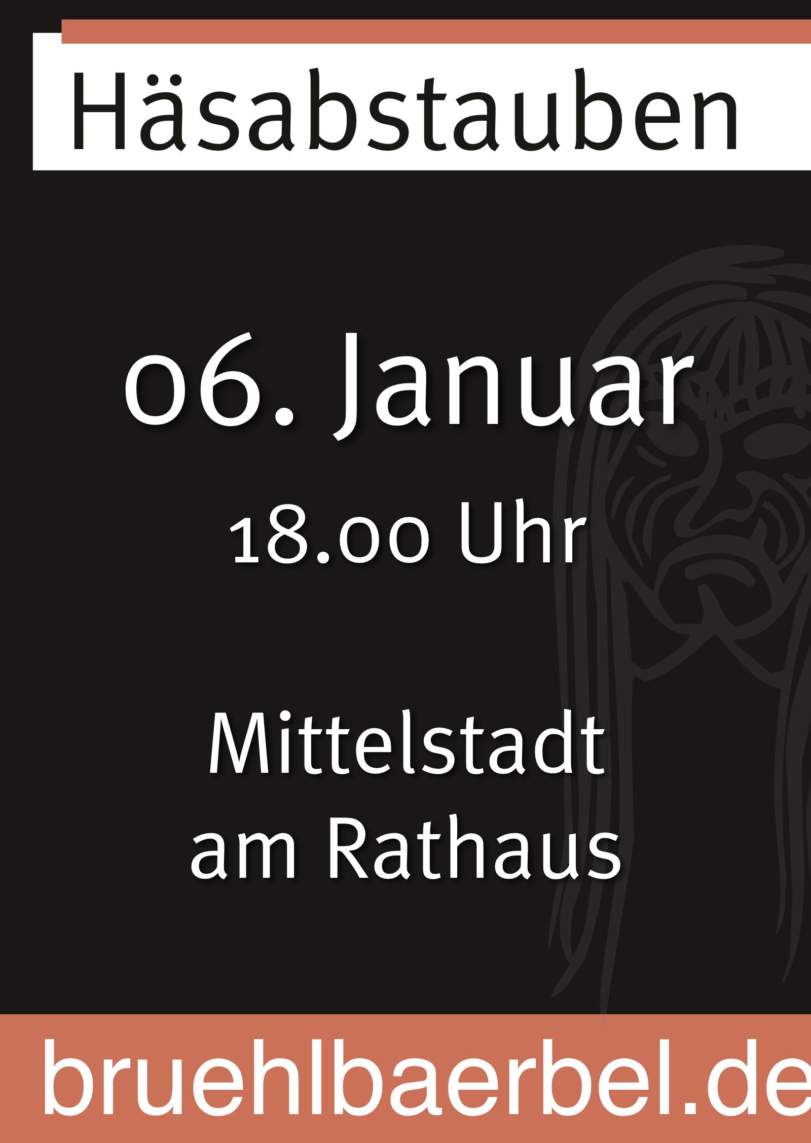 Häsabstauben 06.01.2025 in Mittelstadt
